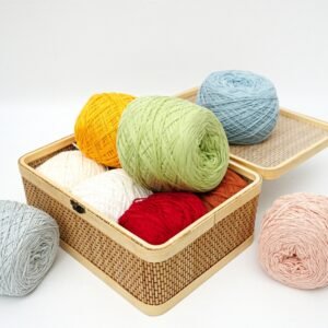 Amigurumi Knitting Spun Combed 100% Crochet Cotton Ball Yarn