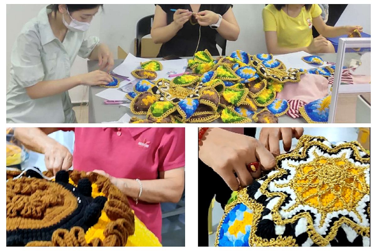 crochet high fashion collaboration