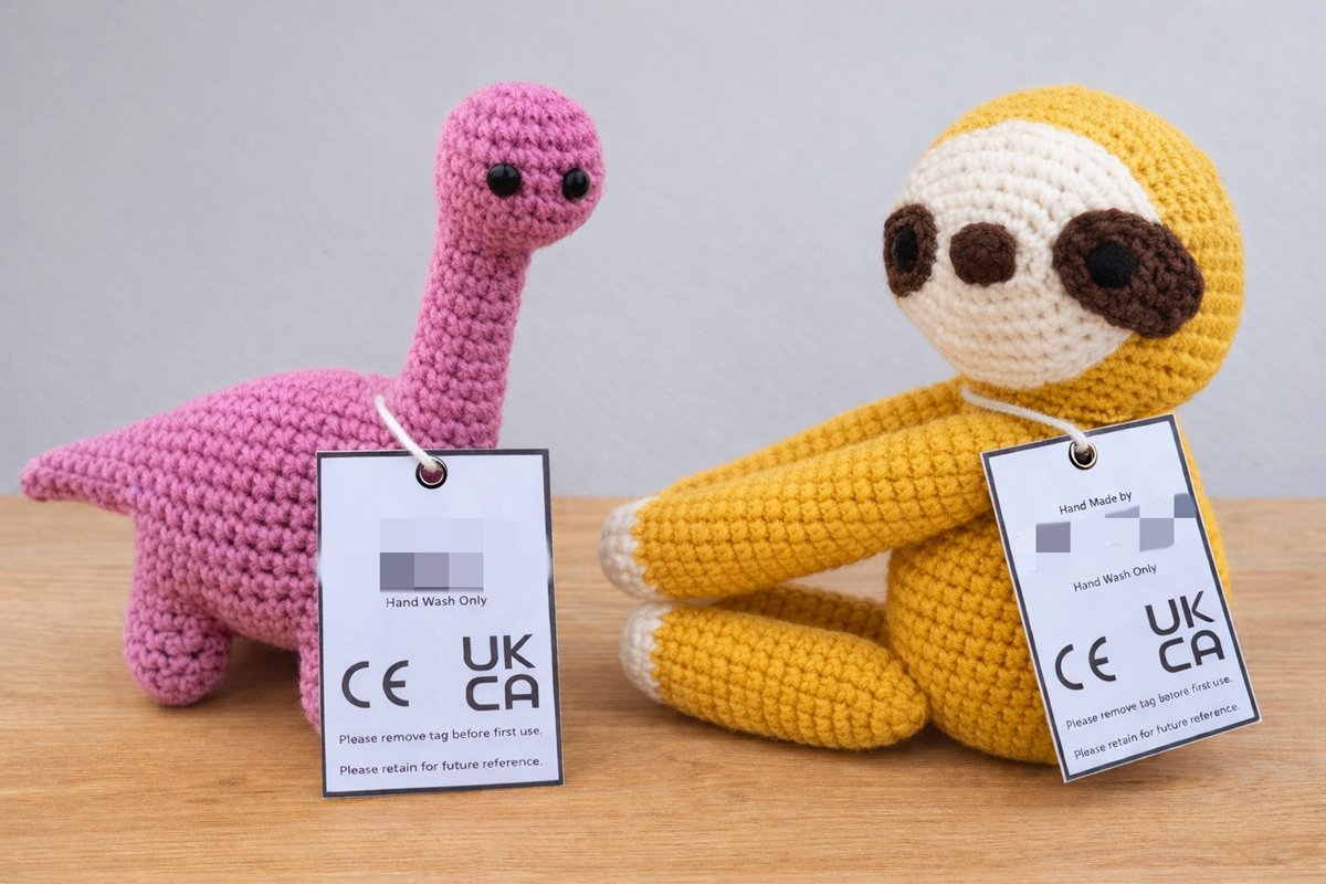 ce marking label on toy