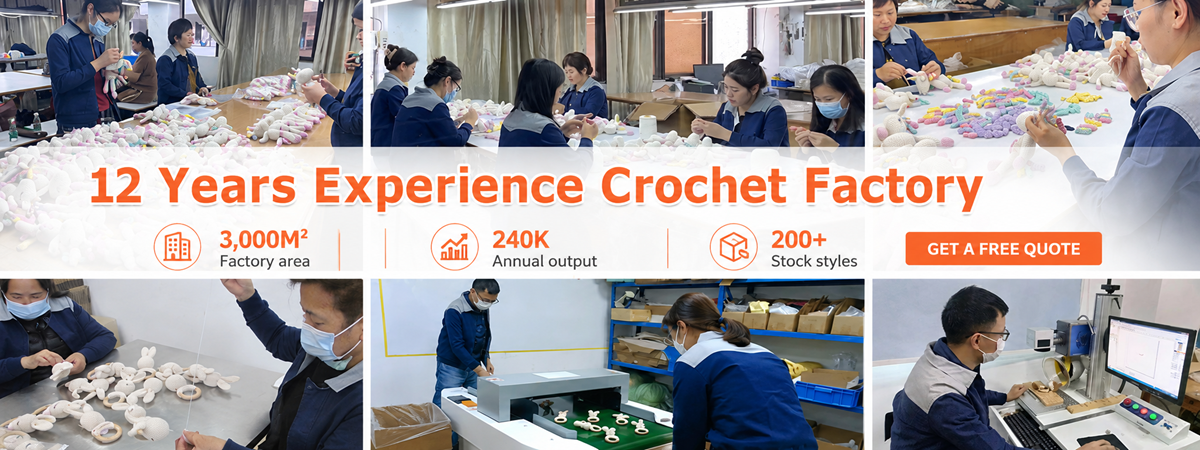 crochet factory production