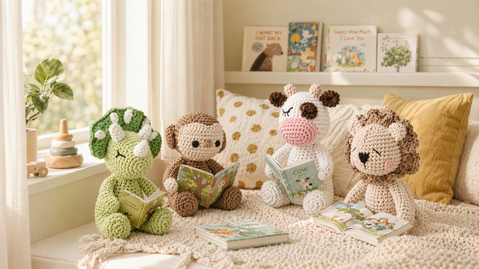 crochet gift set centerpiece product