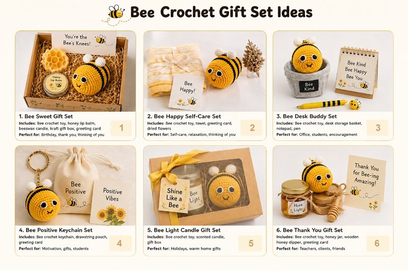 crochet gift set concept planning