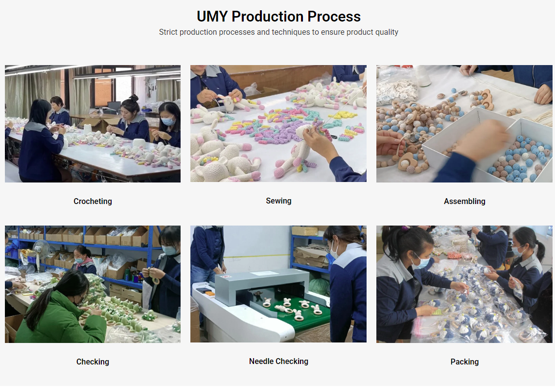 crochet product development workflow
