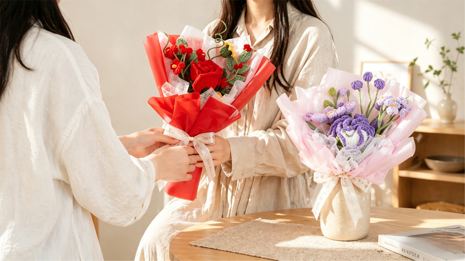 crochet flower bouquet trends