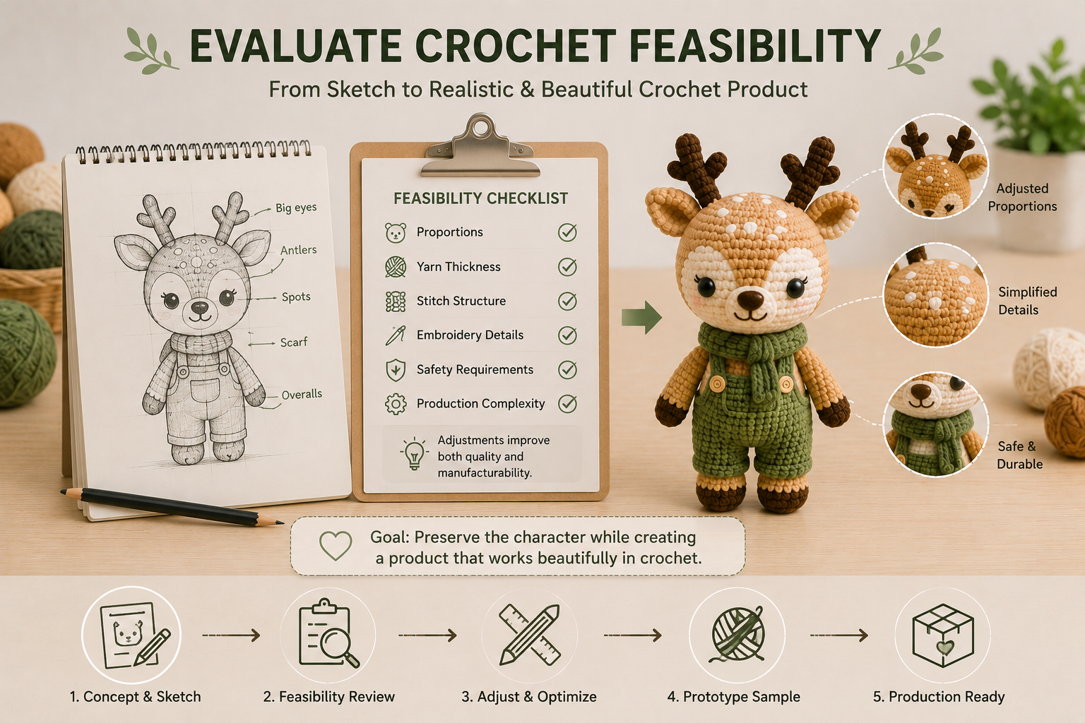 crochet product development