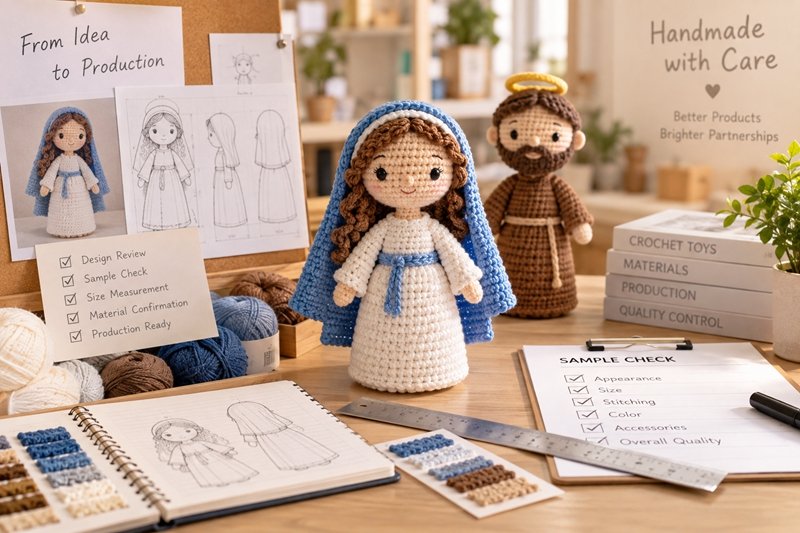 crochet factory audit for handmade product development and production control