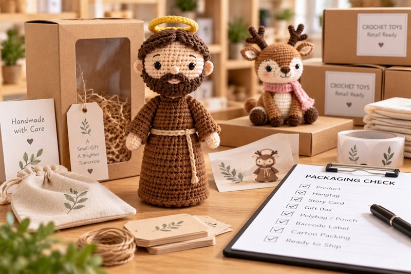 custom crochet manufacturing workflow from approved sample to quality controlled production